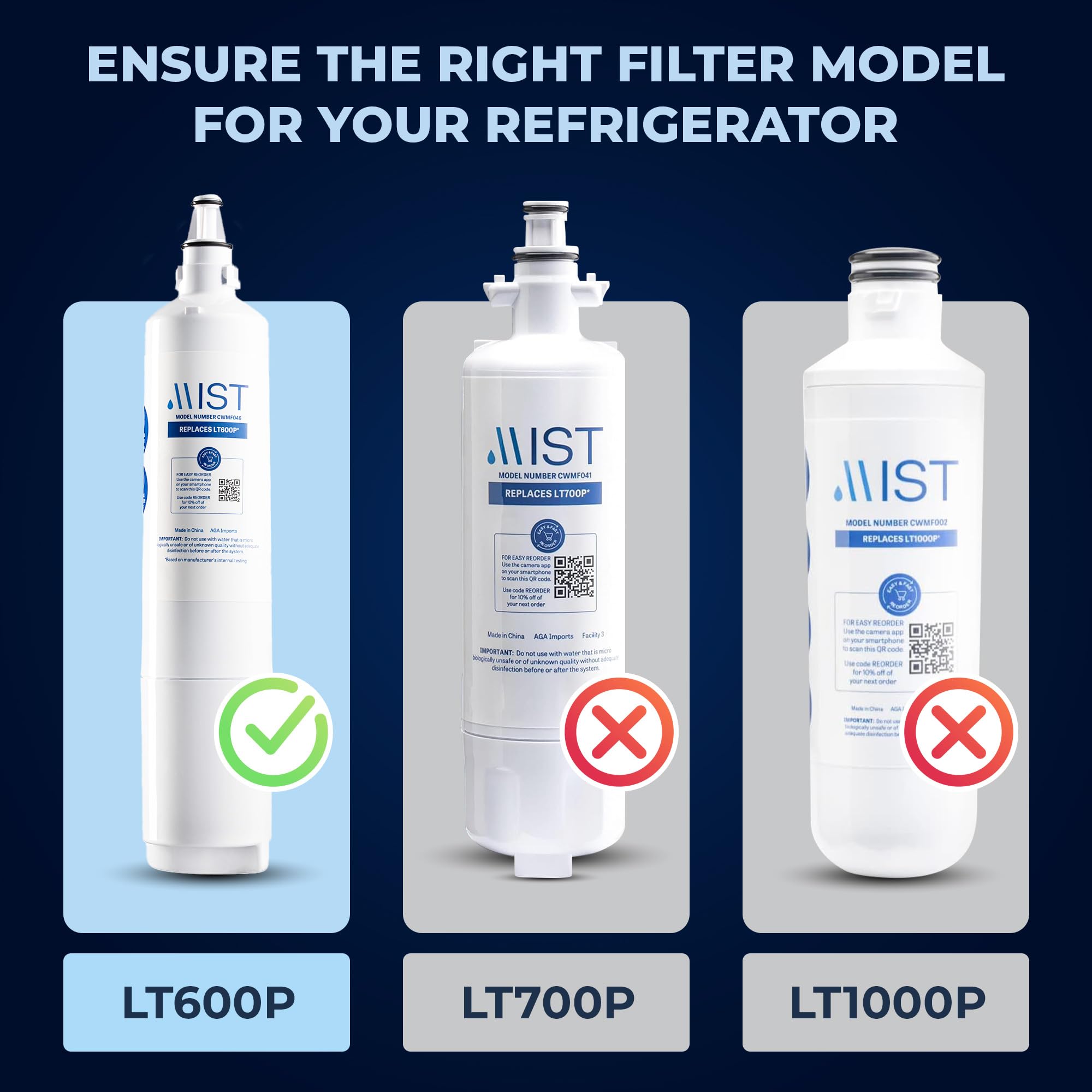 Amazon.com: Mist 5231JA2006A Refrigerator Water Filter Replacement